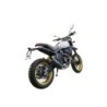 Scarico GPR Furore Evo4 Nero per Ducati Scrambler 800 Urban Motard dal 2021 al 2023 omologato