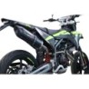 Scarico GPR Furore Evo4 Nero per Fantic Motor XEF 125 dal 2025 al 2026 omologato