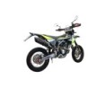 Scarico GPR Furore Evo4 Nero per Fantic Motor XMF 125 dal 2021 al 2024 omologato