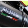 Scarico GPR Furore Evo4 Nero per Fantic Motor XMF 125 dal 2021 al 2024 omologato