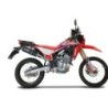 Scarico GPR Furore Evo4 Nero per Honda Crf 300 L - Rally dal 2021 al 2025 omologato
