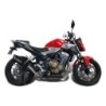 Scarico GPR Furore Evo4 Nero per Honda Cb 500 F dal 2016 al 2018 omologato