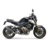 Scarico GPR Furore Evo4 Nero per Honda Cb 650 F dal 2017 al 2018 omologato