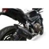 Scarico GPR Furore Evo4 Nero per Honda Cb 650 F dal 2017 al 2018 omologato