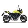 Scarico GPR Furore Evo4 Nero per Honda CB 750 Hornet dal 2023 al 2024 omologato