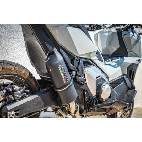 Scarico GPR Furore Evo4 Nero per Honda Forza 750 dal 2021 al 2024 omologato