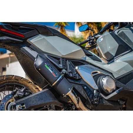 Scarico GPR Furore Evo4 Nero per Honda Forza 750 dal 2021 al 2024 omologato