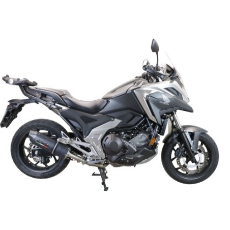 Scarico GPR Furore Evo4 Nero per Honda Nc 750 X - S Dct dal 2017 al 2020 omologato