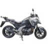 Scarico GPR Furore Evo4 Nero per Honda Nc 750 X - S Dct dal 2017 al 2020 omologato