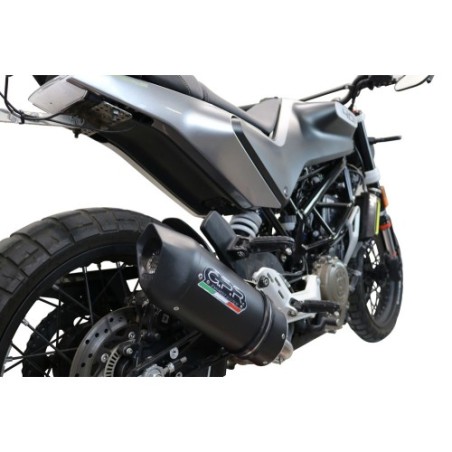 Scarico GPR Furore Evo4 Nero per Husqvarna Vitpilen 401 2020 omologato