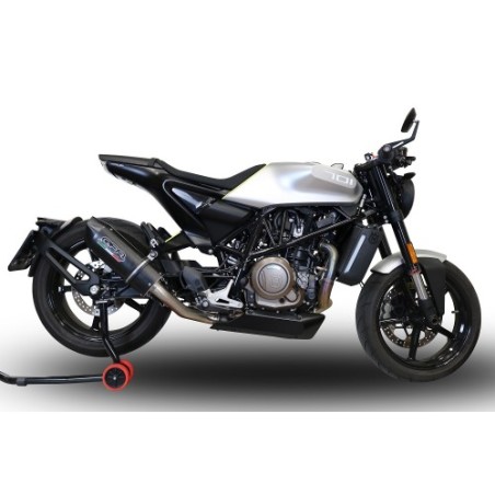 Scarico GPR Furore Evo4 Nero per Husqvarna Svartpilen 701 dal 2018 al 2020 omologato
