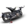 Scarico GPR Furore Evo4 Nero per Husqvarna Svartpilen 701 dal 2018 al 2020 omologato