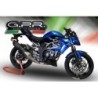 Scarico GPR Furore Evo4 Nero per Kawasaki Z 125 dal 2019 al 2020 omologato