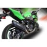 Scarico GPR Furore Evo4 Nero per Kawasaki Ninja 400 dal 2023 al 2025 omologato