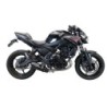 Scarico GPR Furore Evo4 Nero per Kawasaki Z 650 dal 2017 al 2020 omologato