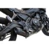 Scarico GPR Furore Evo4 Nero per Kawasaki Z 650 dal 2017 al 2020 omologato