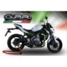Scarico GPR Furore Evo4 Nero per Kawasaki Z 650 dal 2021 al 2022 omologato