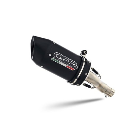 Scarico GPR Furore Evo4 Nero per Kawasaki Z 900 RS dal 2021 al 2024 omologato