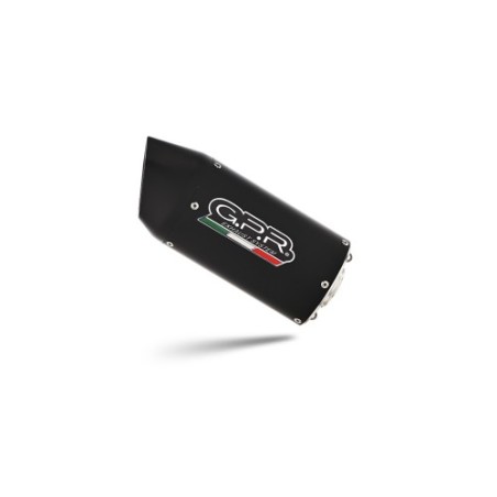 Scarico GPR Furore Evo4 Nero per Kawasaki Z 900 RS dal 2021 al 2024 omologato