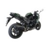 Scarico GPR Furore Evo4 Nero per Kawasaki Ninja 1000 Sx dal 2021 al 2024 omologato