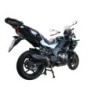 Scarico GPR Furore Evo4 Nero per Kawasaki Versys 1000 I.E. dal 2019 al 2020 omologato