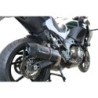 Scarico GPR Furore Evo4 Nero per Kawasaki Versys 1000 I.E. dal 2019 al 2020 omologato