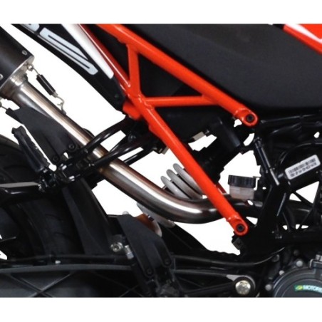 Scarico GPR Furore Evo4 Nero per KTM Duke 125 dal 2017 al 2020 omologato