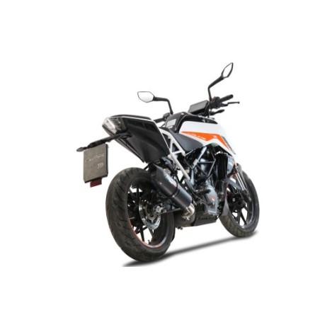 Scarico GPR Furore Evo4 Nero per KTM Duke 250 dal 2021 al 2023 omologato
