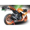 Scarico GPR Furore Evo4 Nero per KTM Rc 390 dal 2017 al 2020 omologato