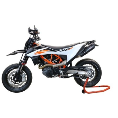 Scarico GPR Furore Evo4 Nero per KTM Smc 690 R dal 2021 al 2024 omologato