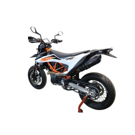 Scarico GPR Furore Evo4 Nero per KTM Smc 690 R dal 2021 al 2024 omologato