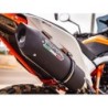 Scarico GPR Furore Evo4 Nero per KTM Adventure 890 dal 2021 al 2024 omologato