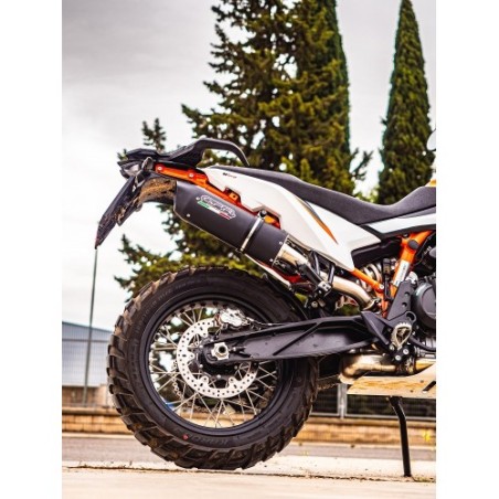Scarico GPR Furore Evo4 Nero per KTM Adventure 890 dal 2025 al 2026 omologato