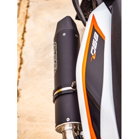 Scarico GPR Furore Evo4 Nero per KTM Duke 890 dal 2021 al 2024 omologato