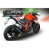 Scarico GPR Furore Evo4 Nero per KTM Super Duke 1290 R dal 2017 al 2019 omologato