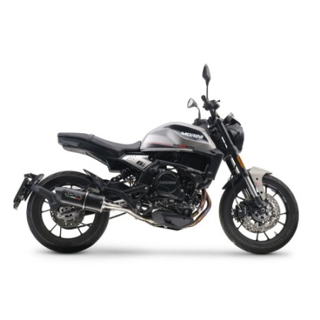 Scarico GPR Furore Evo4 Nero per Moto Morini Seiemmezzo Scr dal 2022 al 2024 omologato