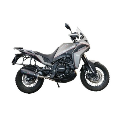 Scarico GPR Furore Evo4 Nero per Moto Morini X-CAPE 650 dal 2021 al 2024 omologato