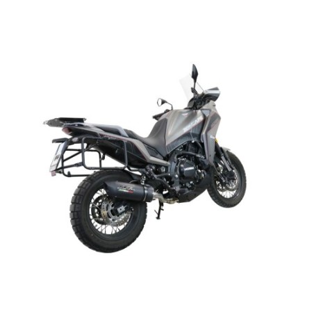 Scarico GPR Furore Evo4 Nero per Moto Morini X-CAPE 650 dal 2021 al 2024 omologato