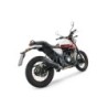 Scarico GPR Furore Evo4 Nero per Royal Enfield Scram 411 dal 2022 al 2024 omologato