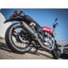 Scarico GPR Furore Evo4 Nero per Royal Enfield Interceptor 650 dal 2021 al 2025 omologato