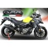 Scarico GPR Furore Evo4 Nero per SUZUKI V-Strom 650 dal 2021 al 2025 omologato