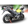 Scarico GPR Furore Evo4 Nero per SUZUKI V-Strom 650 dal 2021 al 2025 omologato