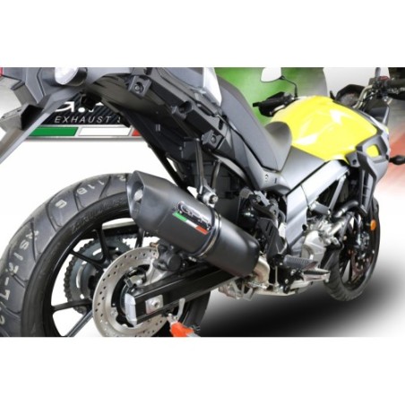 Scarico GPR Furore Evo4 Nero per SUZUKI V-Strom 650 dal 2021 al 2025 omologato