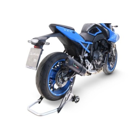 Scarico GPR Furore Evo4 Nero per SUZUKI Gsx-8S dal 2022 al 2024 omologato