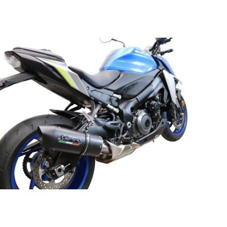Scarico GPR Furore Evo4 Nero per SUZUKI Gsx-S 1000 dal 2021 al 2025 omologato