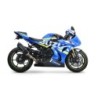 Scarico GPR Furore Evo4 Nero per SUZUKI Gsx-R 1000 - 1000 R dal 2017 al 2020 omologato