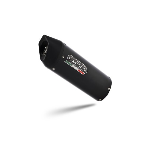 Scarico GPR Furore Evo4 Nero per Sym Maxsym TL 508 dal 2021 al 2024 omologato