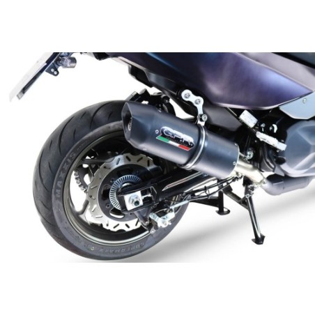 Scarico GPR Furore Evo4 Nero per Sym Maxsym TL 508 dal 2021 al 2024 omologato