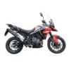 Scarico GPR Furore Evo4 Nero per Triumph Tiger 850 dal 2020 al 2024 omologato