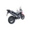 Scarico GPR Furore Evo4 Nero per Triumph Tiger 850 dal 2020 al 2024 omologato